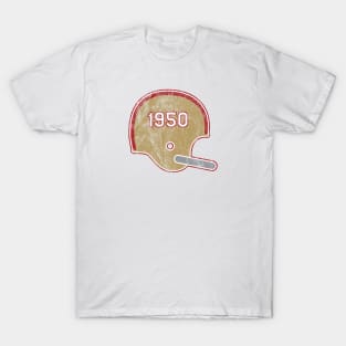 San Francisco 49ers Year Founded Vintage Helmet T-Shirt